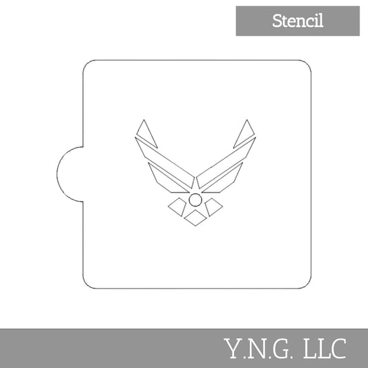 US Air Force Detailed Stencil for Cookie or Cakes USA Made LS3421