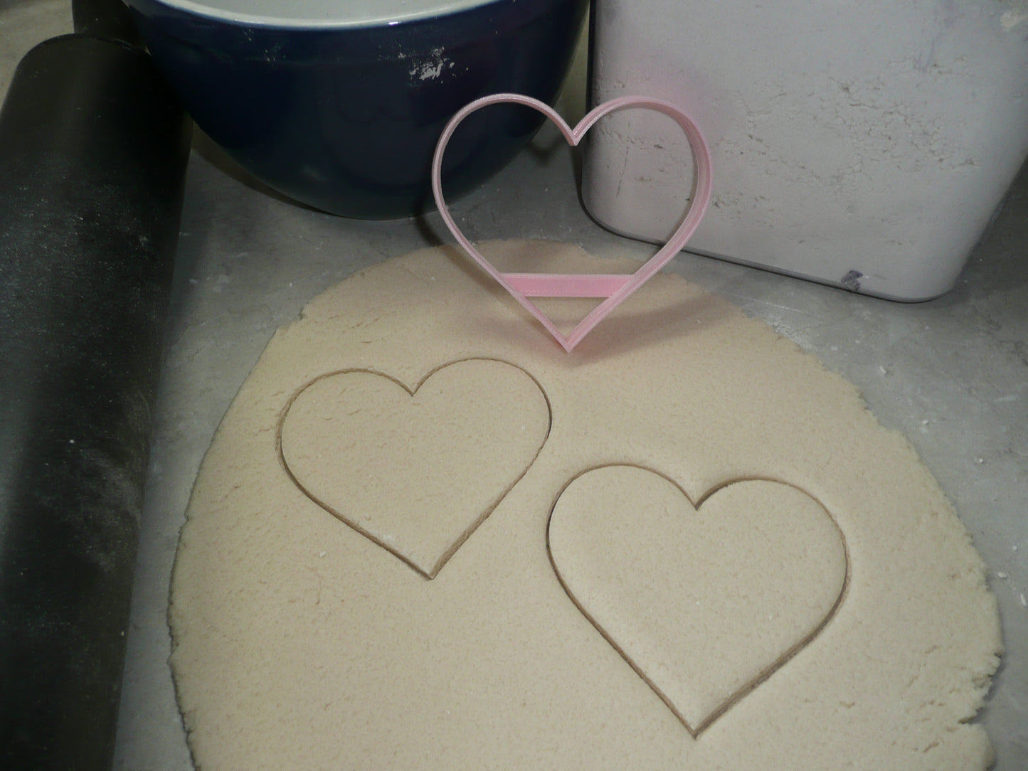 Heart Shape 3.5 Inch Love Valentine Cookie Cutter Made In USA PR5124