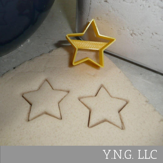 Star Shape Center For Jam Filled Linzer Cookie Cutter USA PR5140