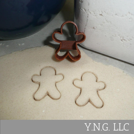Gingerbread Shape Center Jam Filled Linzer Cookie Cutter USA PR5143