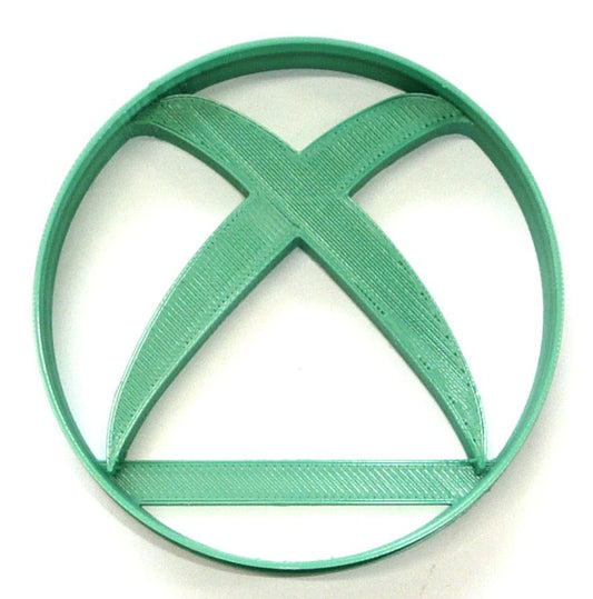 6x Xbox Game Symbol Fondant Cutter Cupcake Topper 1.75 IN USA FD4410