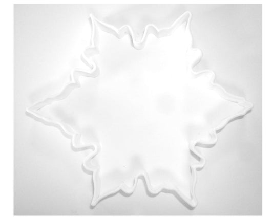 6x Snowflake Outline Snow Fondant Cutter Cupcake Topper Size 1.75" USA FD323