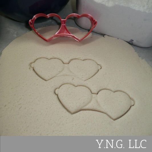 Heart Shape Sunglasses Eye Glasses Detailed Cookie Cutter Made In USA PR5030
