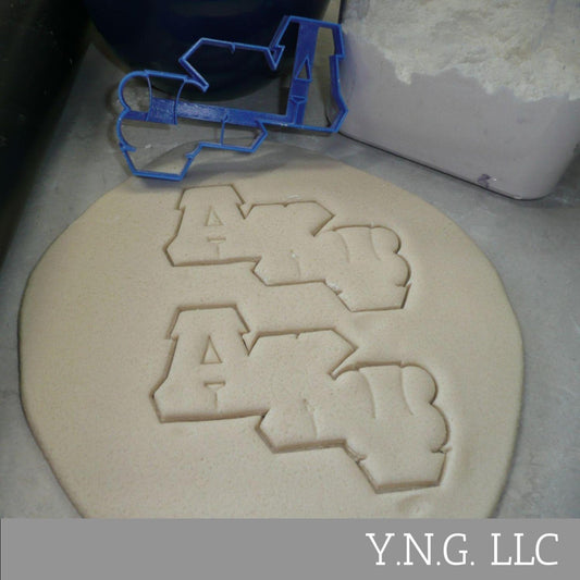 Alpha Kappa Psi Letters Fraternity Detailed Cookie Cutter Made In USA PR5076