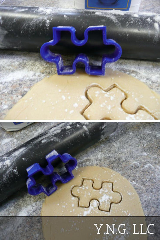 Puzzle Piece Outline Game or Symbol Cookie Cutter Made USA PR184