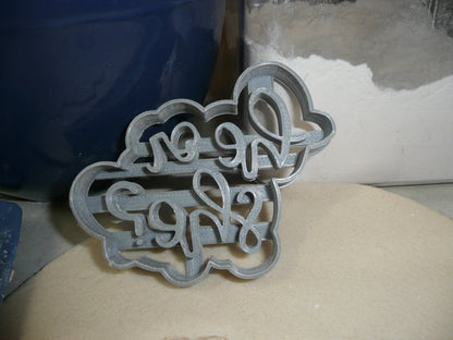 He Or She Gender Reveal Baby Announcement Shower Cookie Cutter USA PR2522