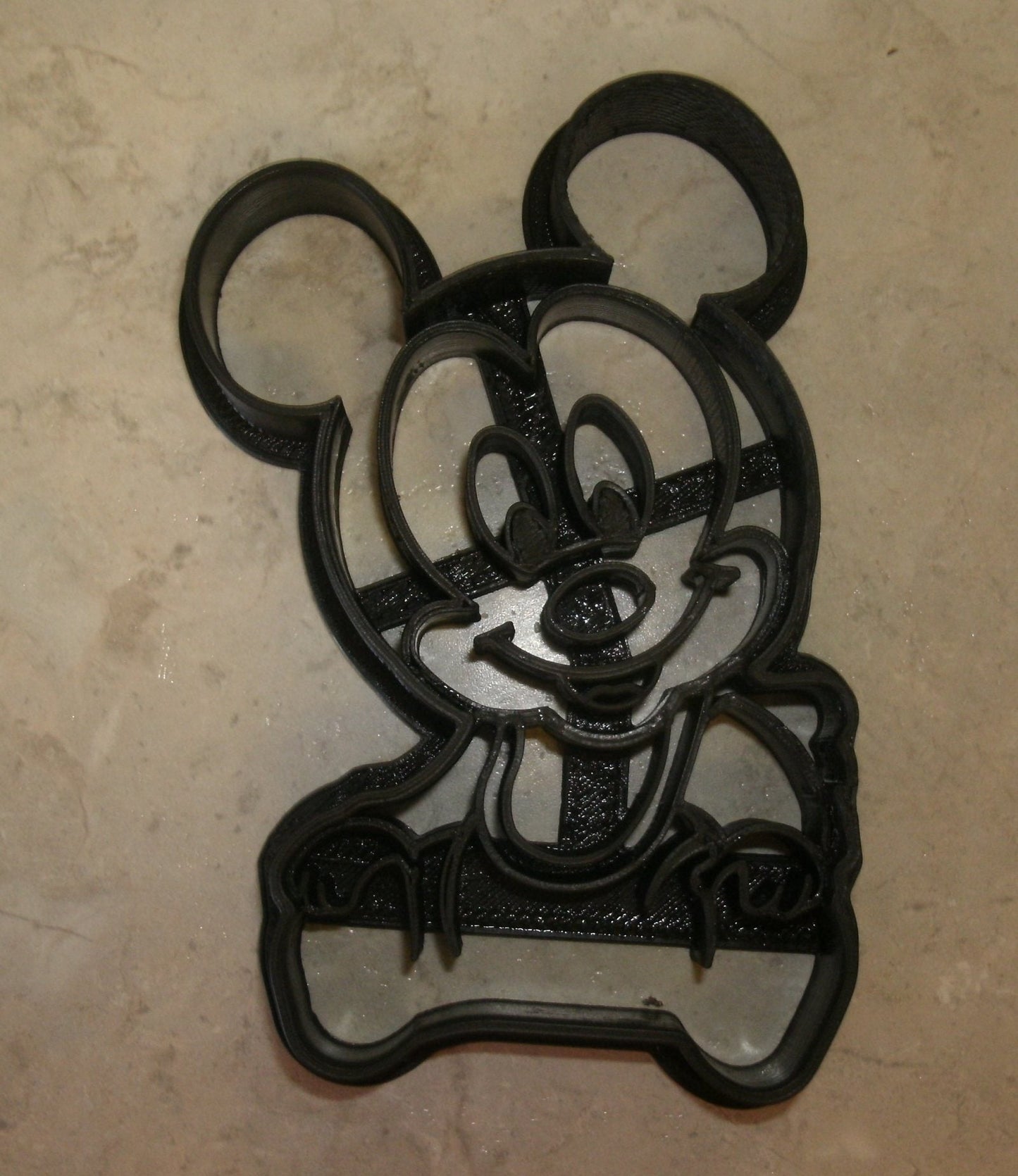 6x Baby Mickey Mouse Fondant Cutter Cupcake Topper 1.75" USA FD760
