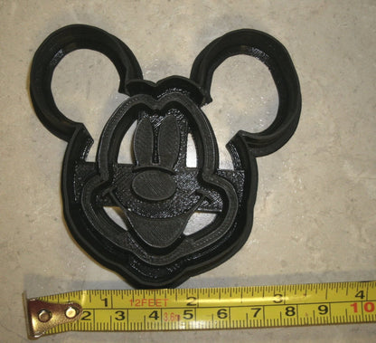 Mickey Mouse Face With Details Disney Cookie Cutter Made In USA PR758S