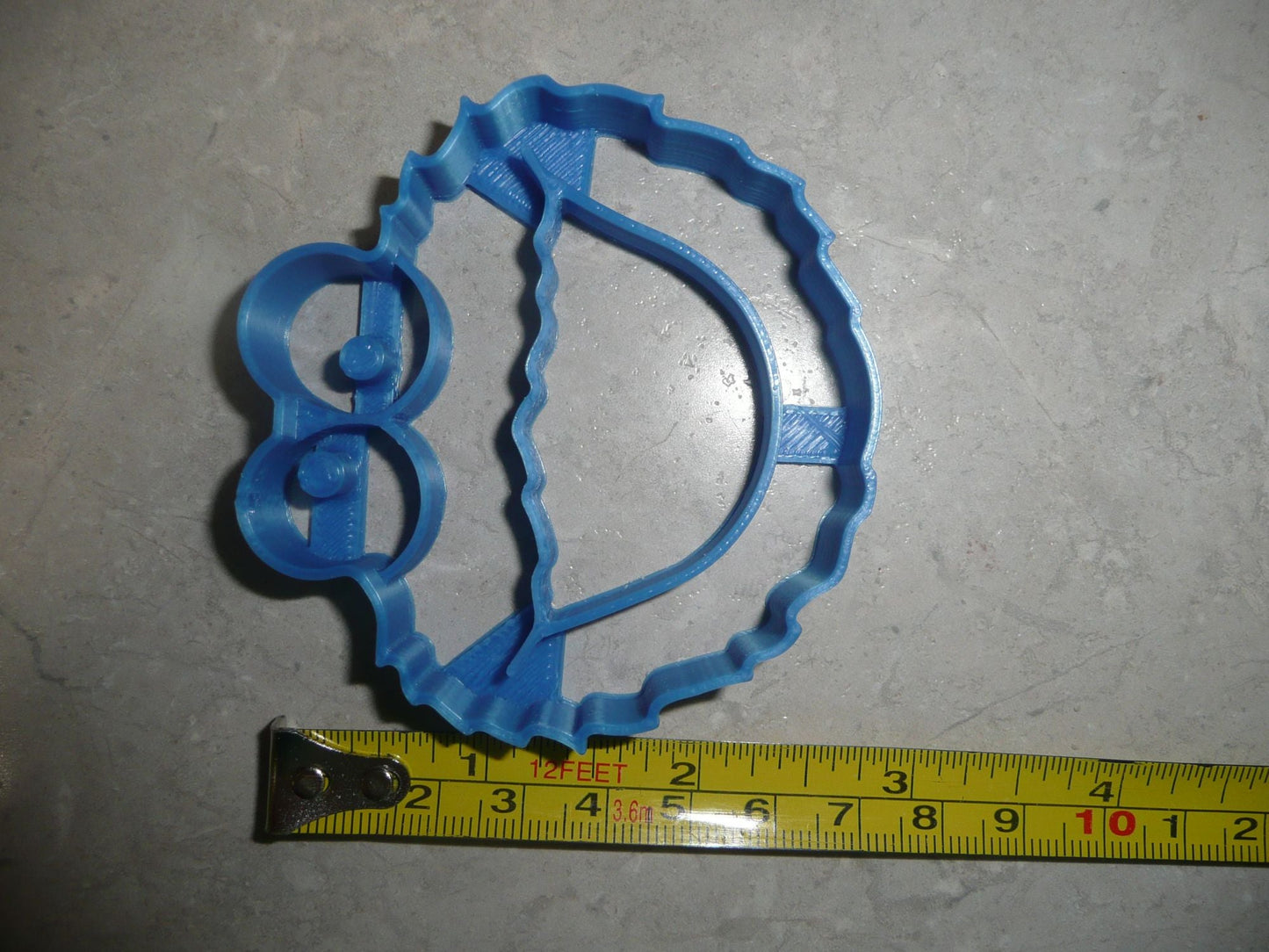 Cookie Monster Sesame Street Cookie Cutter Baking Tool Made In USA PR546