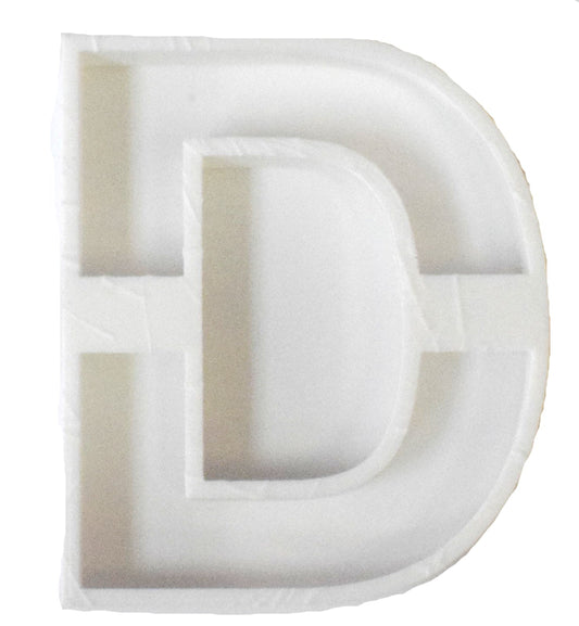 6x Letter D Alphabet Fondant Cutter Cupcake Topper Size 1.75" USA FD107D