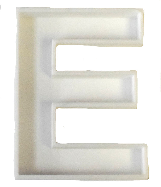6x Letter E Alphabet Fondant Cutter Cupcake Topper Size 1.75" USA FD107E