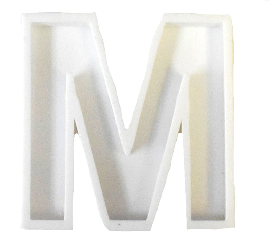 6x Letter M Alphabet Fondant Cutter Cupcake Topper Size 1.75" USA FD107M