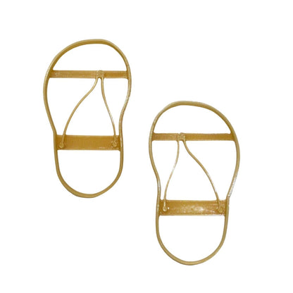 Flip Flop Sandals Left And Right Feet Set Of 2 Cookie Cutters Made In USA PR1794