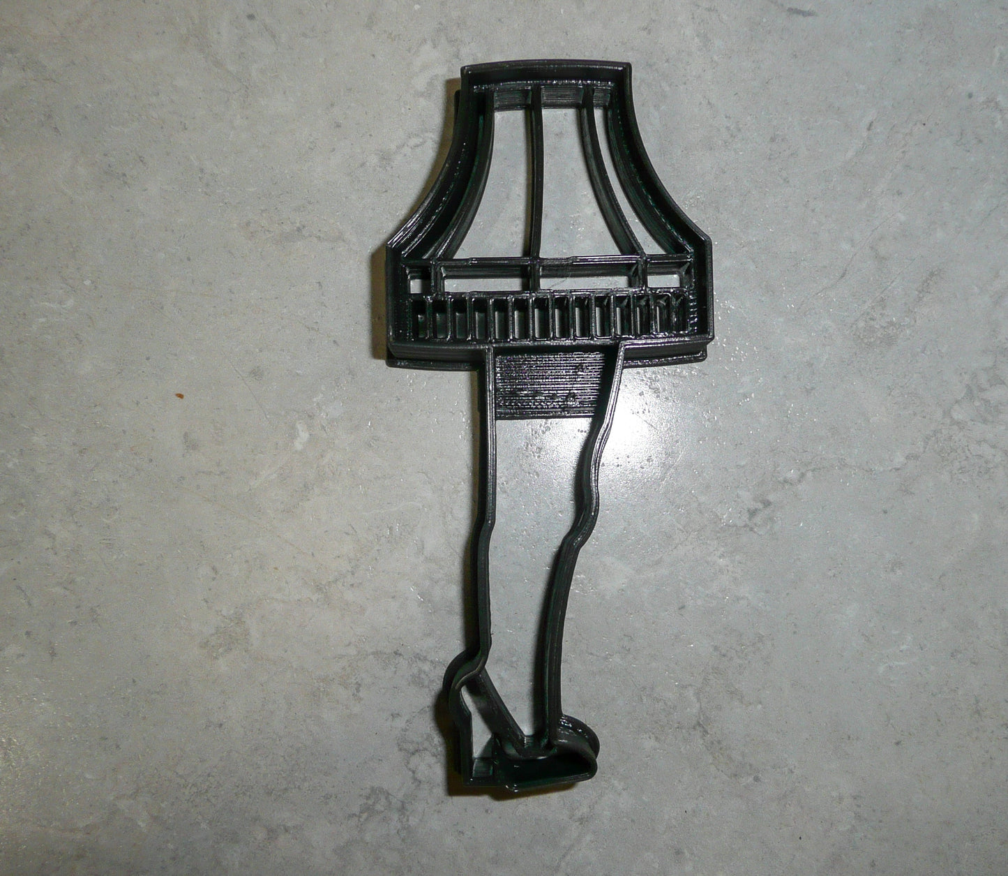 6x Leg Lamp Fondant Cutter Cupcake Topper Size 1.75" USA FD2198