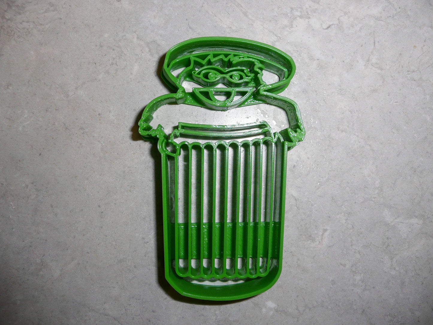 Oscar The Grouch Sesame Street Muppet Character Cookie Cutter Made In USA PR2013